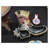 Cowboy Boot serving platter, horse ...