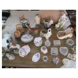 Collection of vintage planters, tri...