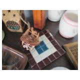 Collection of carousel horse and un...