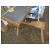 Vintage Wooden Child size desk with...