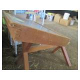 Vintage Wooden Child size desk with...