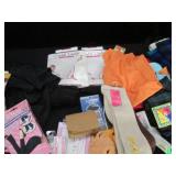 Assortment of new socks, Cuddl Duds...