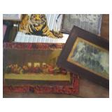 Vintage wall decor to include relig...