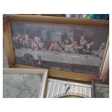 Vintage wall decor to include relig...