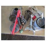 Vintage metal kitchen supplies and ...