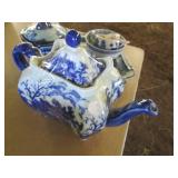 Vintage Blue and White Ironstone gl...