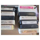 Vintage 8-track cassettes with hard...