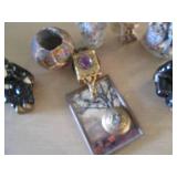 Lot of vintage Oriental figurines, ...