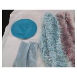 Lot of colorful soft material hand ...