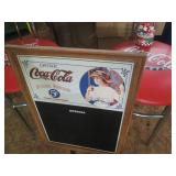 Pair of vintage metal Coca-Cola Cha...