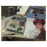 Variety of vinyl Record albums from...