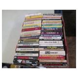 Large collection of paperback books...