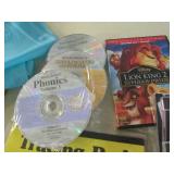 Child oriented Disney DVD movies, T...
