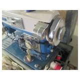 Vintage Morse sewing machine in car...