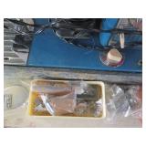 Vintage Morse sewing machine in car...