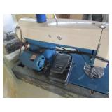 Vintage Morse sewing machine in car...