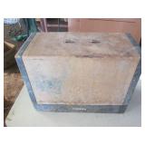 Vintage Morse sewing machine in car...