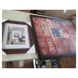 Large Baseball themed Canvas wall d...
