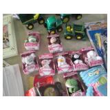 John Deere toy tractors, Whimzy min...