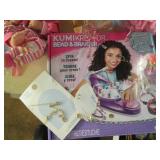 Large coloring pads, Mattel battery...