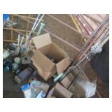 Tiki torch style pathway markers, o...