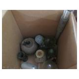 Tiki torch style pathway markers, o...