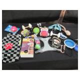 Pet leashes, harnesses, toys and mo...