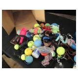 Pet harnesses, toys, clothing and o...