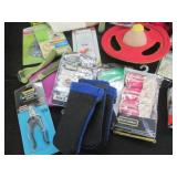 Pet clothing, toys, training suppli...