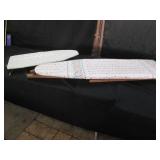 Vintage Wood ironing board plus tab...