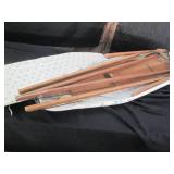 Vintage Wood ironing board plus tab...