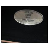 Vintage Red and white plaid Enamelw...