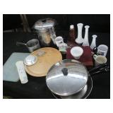 Stainless Steel pots and pans with ...