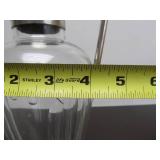 Antique Hallmarked Genuine Silver & Crystal Claret Jug