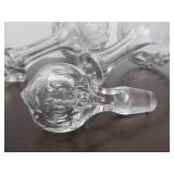 Beautiful Matching Pair of Antique Cut Crystal Decanters