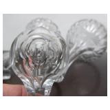 Beautiful Matching Pair of Antique Cut Crystal Decanters