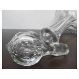 Beautiful Matching Pair of Antique Cut Crystal Decanters