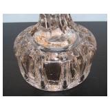 Excellent Figural Glass Maiden Flower Frog #3 - Pink