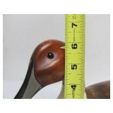 Very Nicely Detailed Solid Wood Pintail Drake Duck Decoy w/Base
