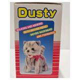 Vintage DUSTY Battery Operated Cat Toy w/Original Box