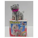 Vintage DUSTY Battery Operated Cat Toy w/Original Box