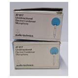 Pair of AUDIO TECHNICA Model AT-817 Microphones