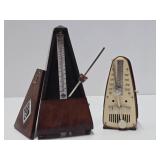 2 Vintage Working German WITTNER Metronomes