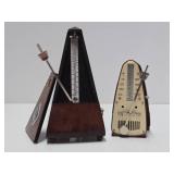 2 Vintage Working German WITTNER Metronomes