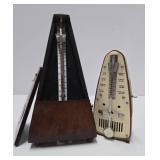 2 Vintage Working German WITTNER Metronomes