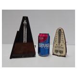 2 Vintage Working German WITTNER Metronomes