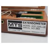 Pair of MTS Extensometers w/Original Custom Wood Boxes