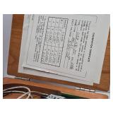 Pair of MTS Extensometers w/Original Custom Wood Boxes