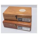 Pair of MTS Extensometers w/Original Custom Wood Boxes