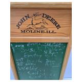 JOHN DEERE Advertising Chalkboard